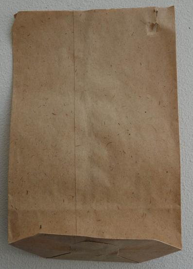 Weidacher brown paper bag