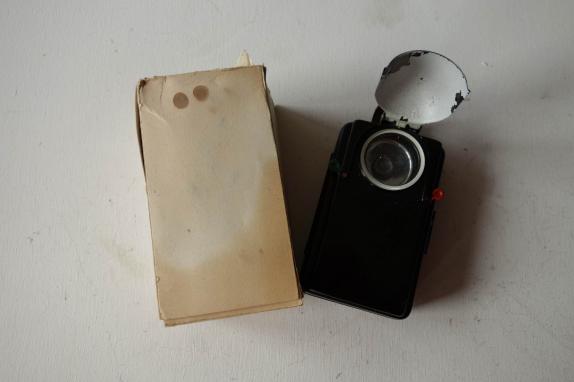 Wehrmacht Crone Flashlight in original carton Box