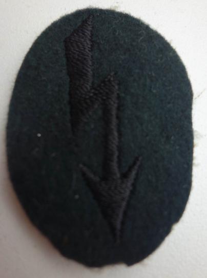 German Funker pioneer arm patch