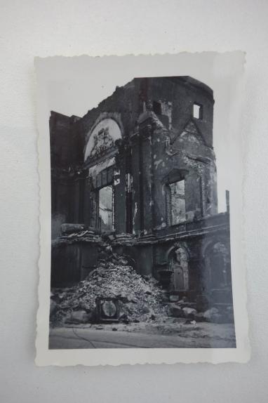 a picture of rotterdam after the bombing