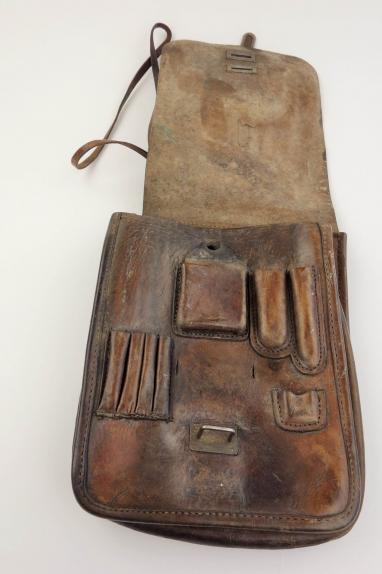 a late war russian map case with original shoulder strap