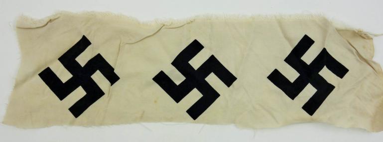 3 German swastika armband very nice condition