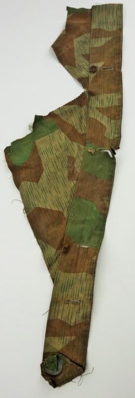 piece of german ww2 zeltbahn fabric