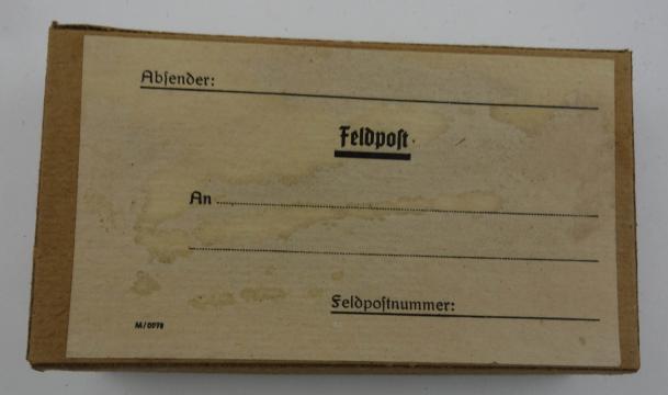 Whermacht carton fieldpost box