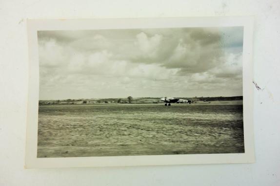 a german picture with a airplane