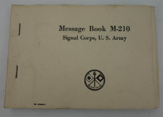 in mint condition a us message book