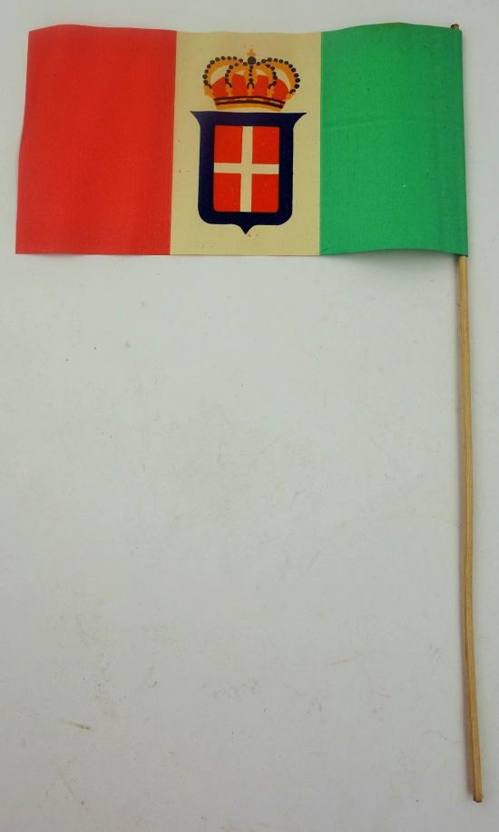 a Italian paper flag