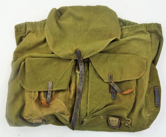 wehrmacht backpack in used condition