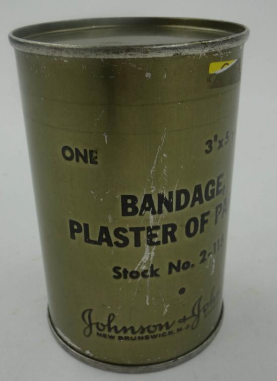 in a mint condition us ww2 medical badage plaster of paris
