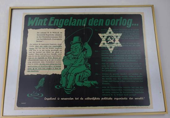 a very rare german?dutch  1942 propaganda poster