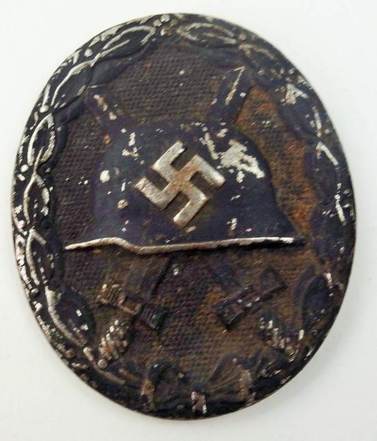 BLACK WOUND BADGE, 1939. (Verwundeten-Abzeichen