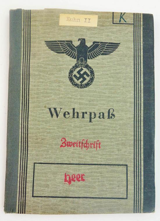 german  wehrpass from 