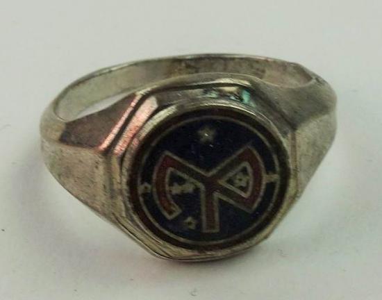 a us ww2 27th infantry division ring