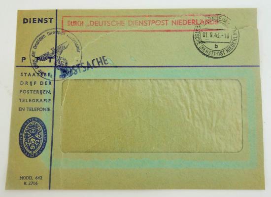 german ww2 letter envelope to the netherlands