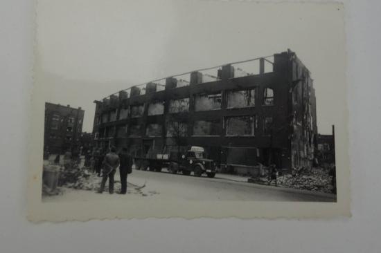 a picture of rotterdam after the bombing