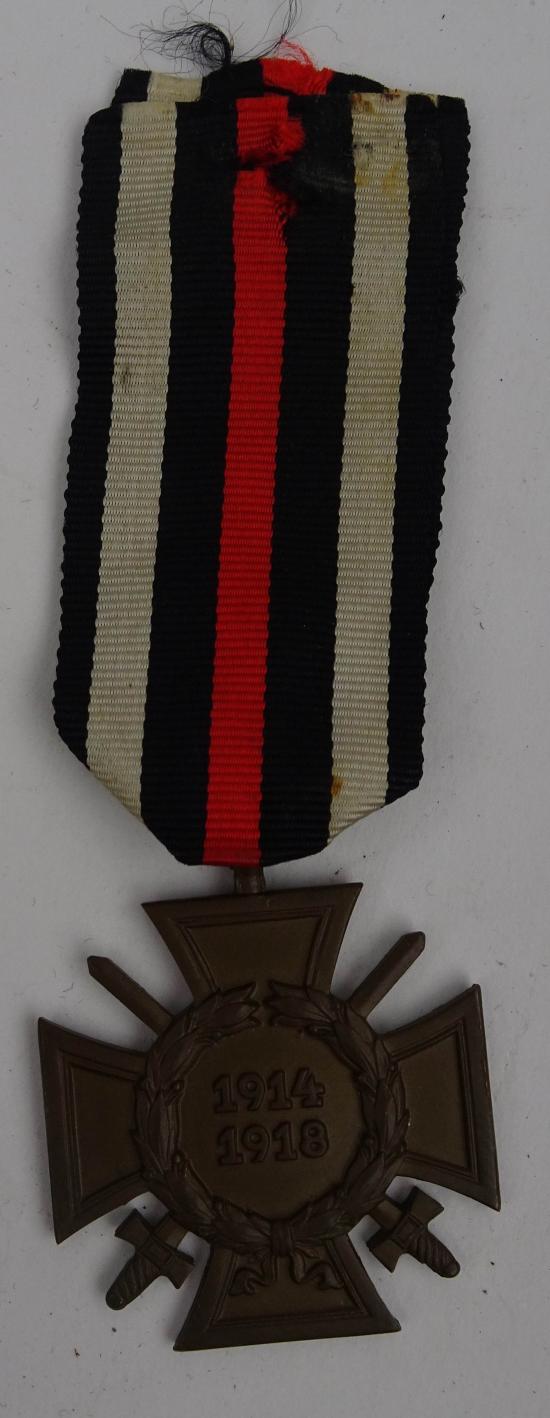 German 14-18 Honour Cross