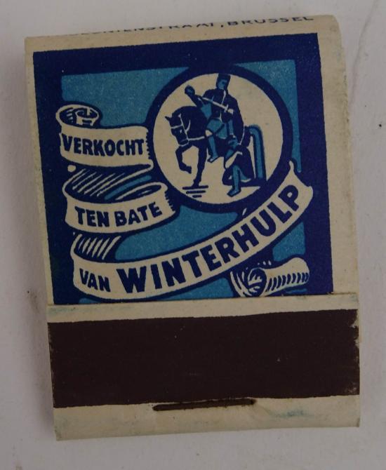 very nice mint condition a package belgian ww2 winter help matches  very nice for display
