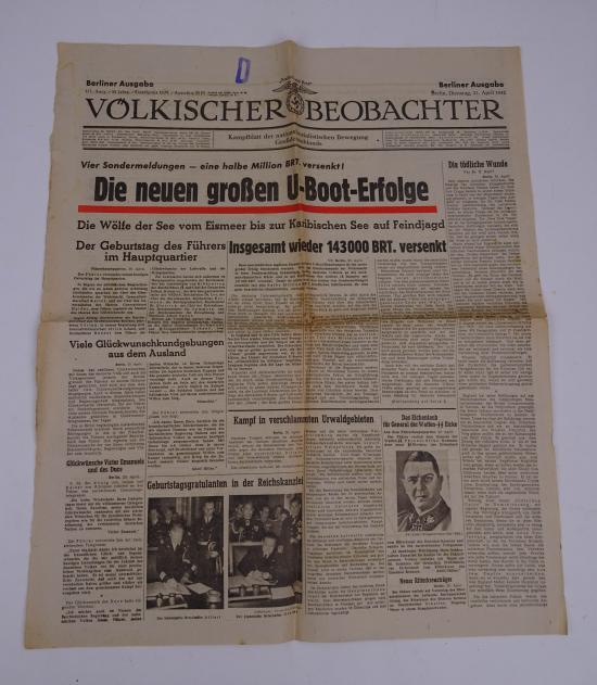 german ww2 newspaper 