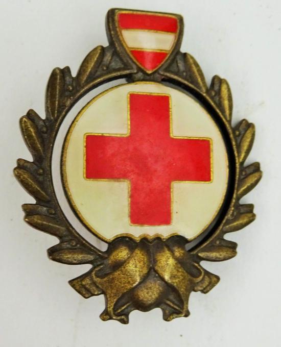 austrian bronze red cross abzeichen