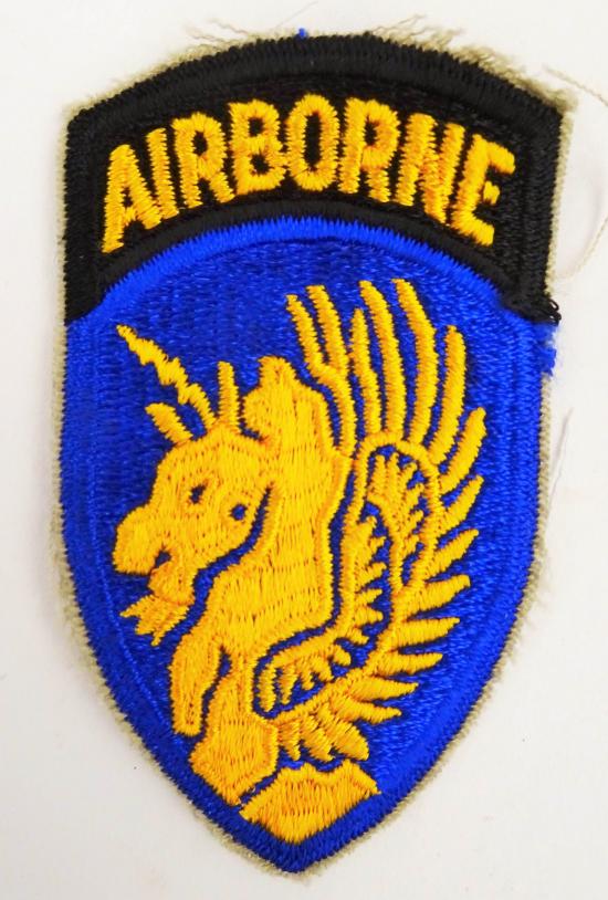 a ww2  us  13th Airborne Division patch