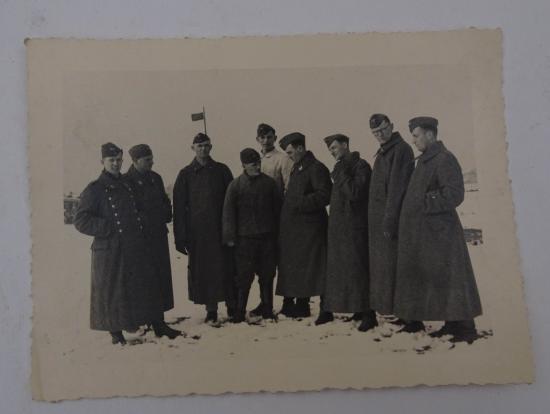 a German ww2 picture in very beautiful condition  with a German unit