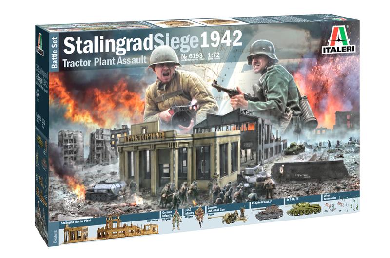 stalingrad siege 1942   1/72  italeri