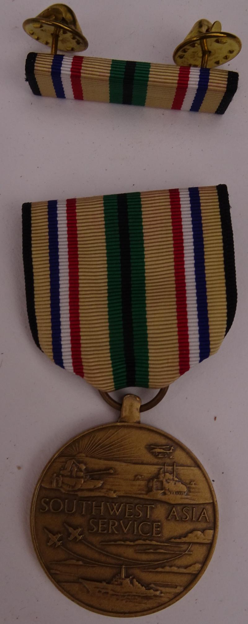 Southwest Asia service medal+ribbon