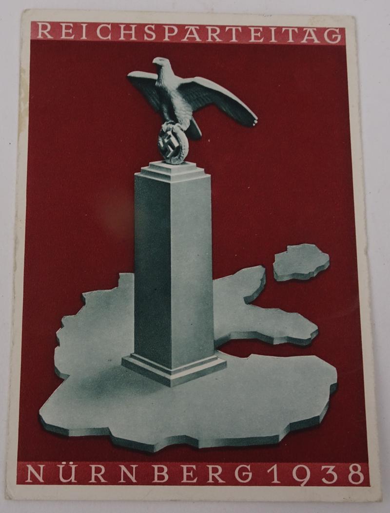 a reichsparteitag 1938 postcard