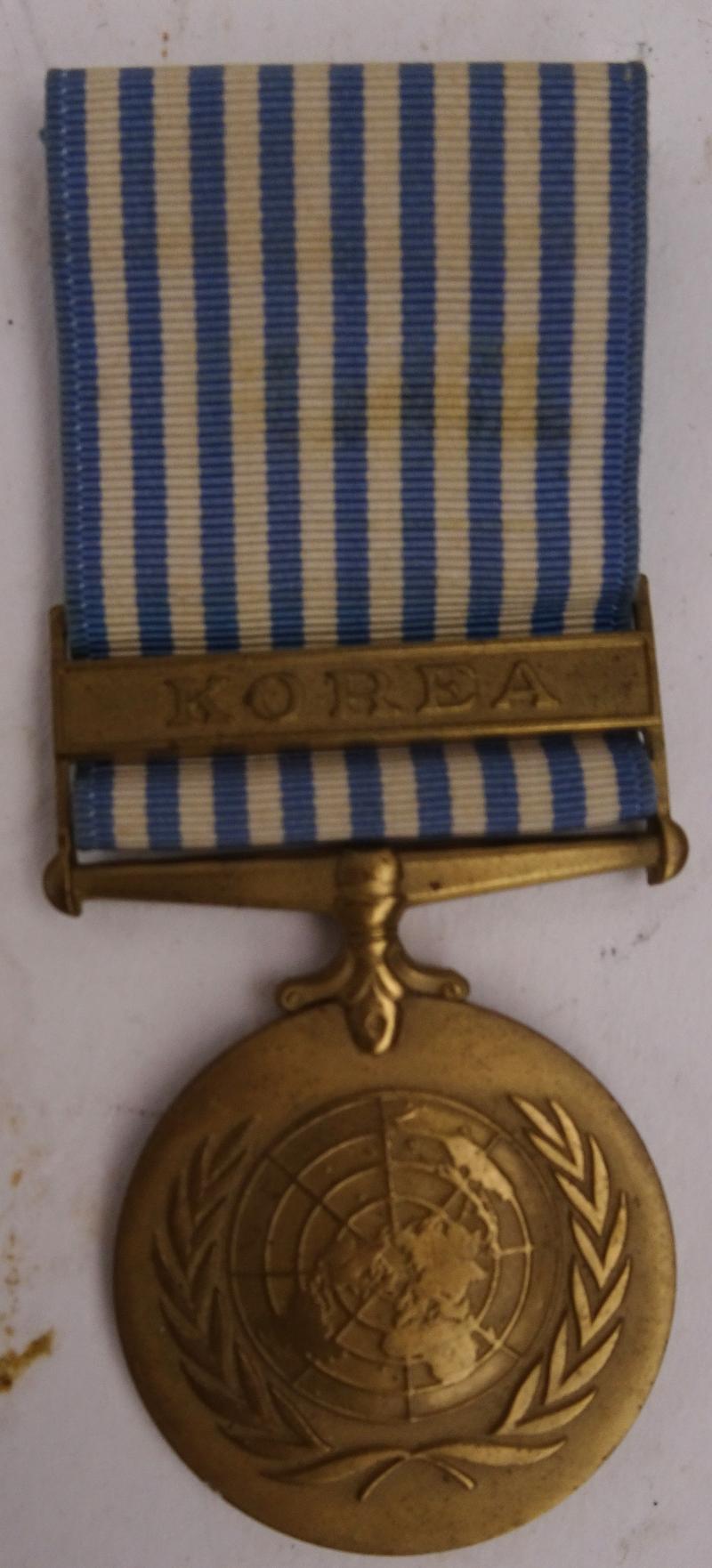 a  us  United Nations Service Medal for Korea
