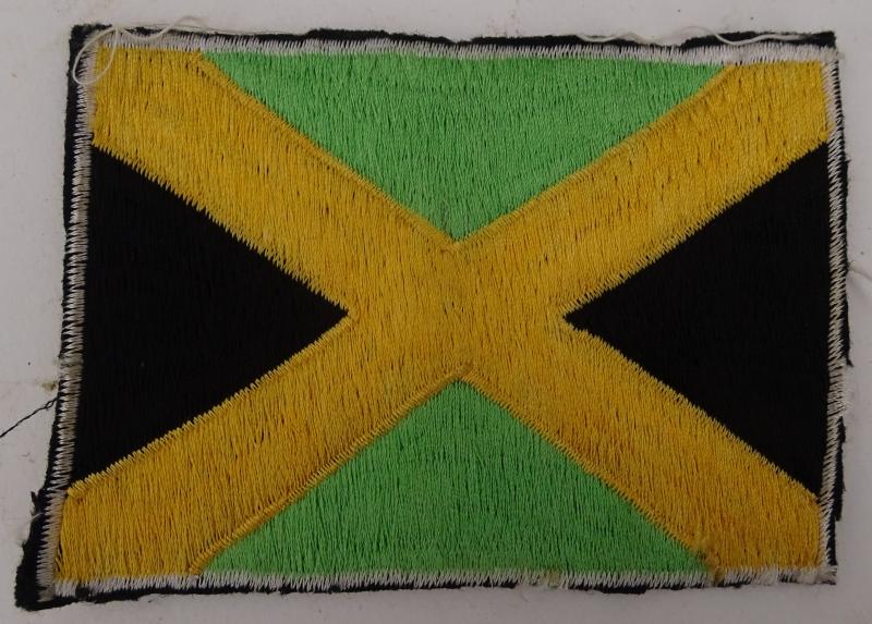 A jamaica flag patch