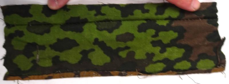 fabric from the waffen ss in oak camo