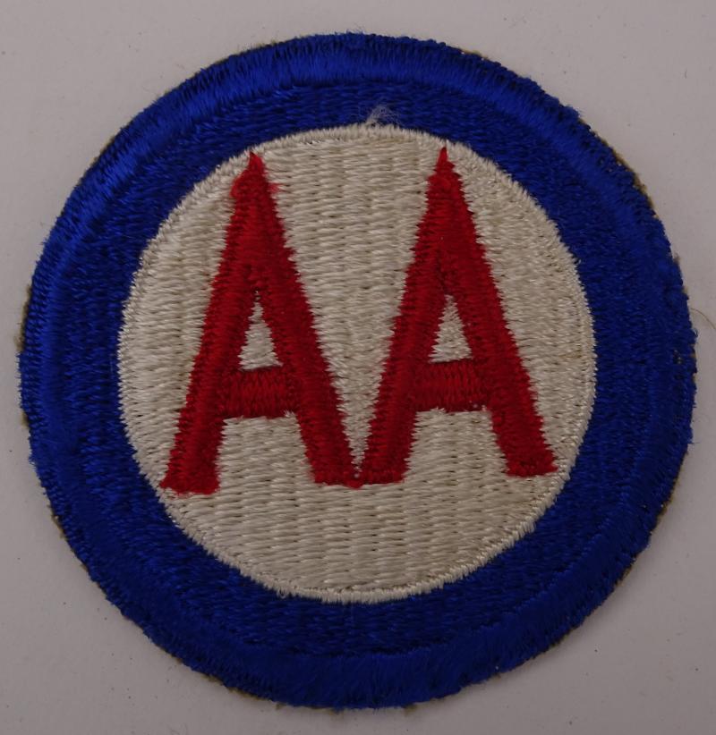 AVK Militaria | a ww2 shoulder patch for the U S Army Anti-Aircraft ...