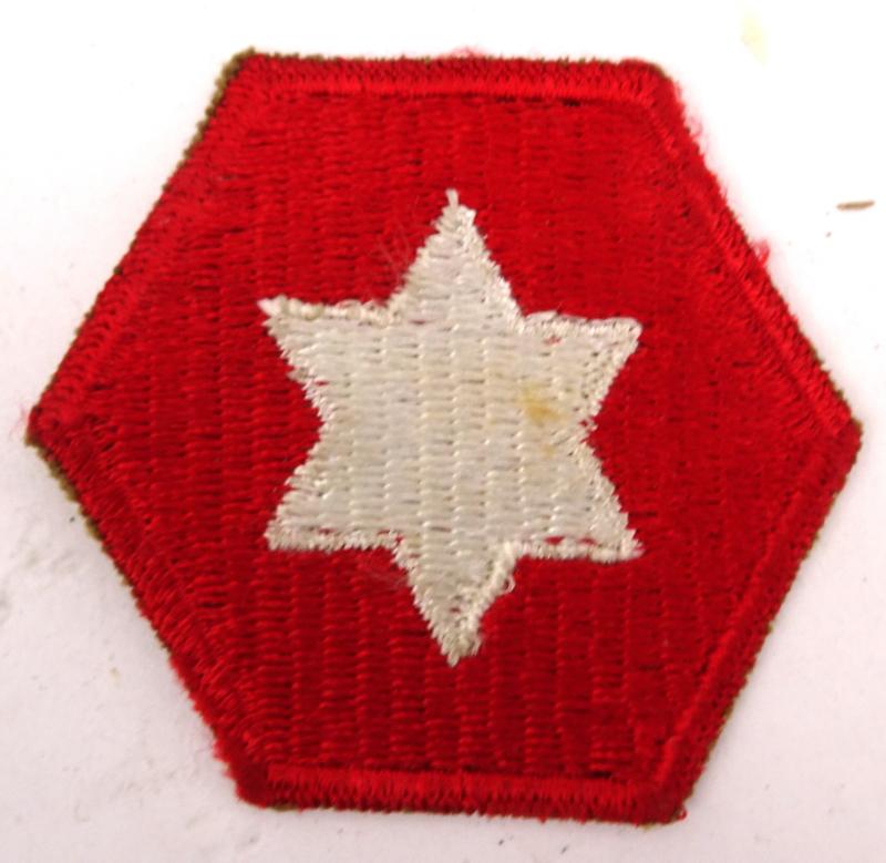 A US WW2 6th Army Patch (early version)