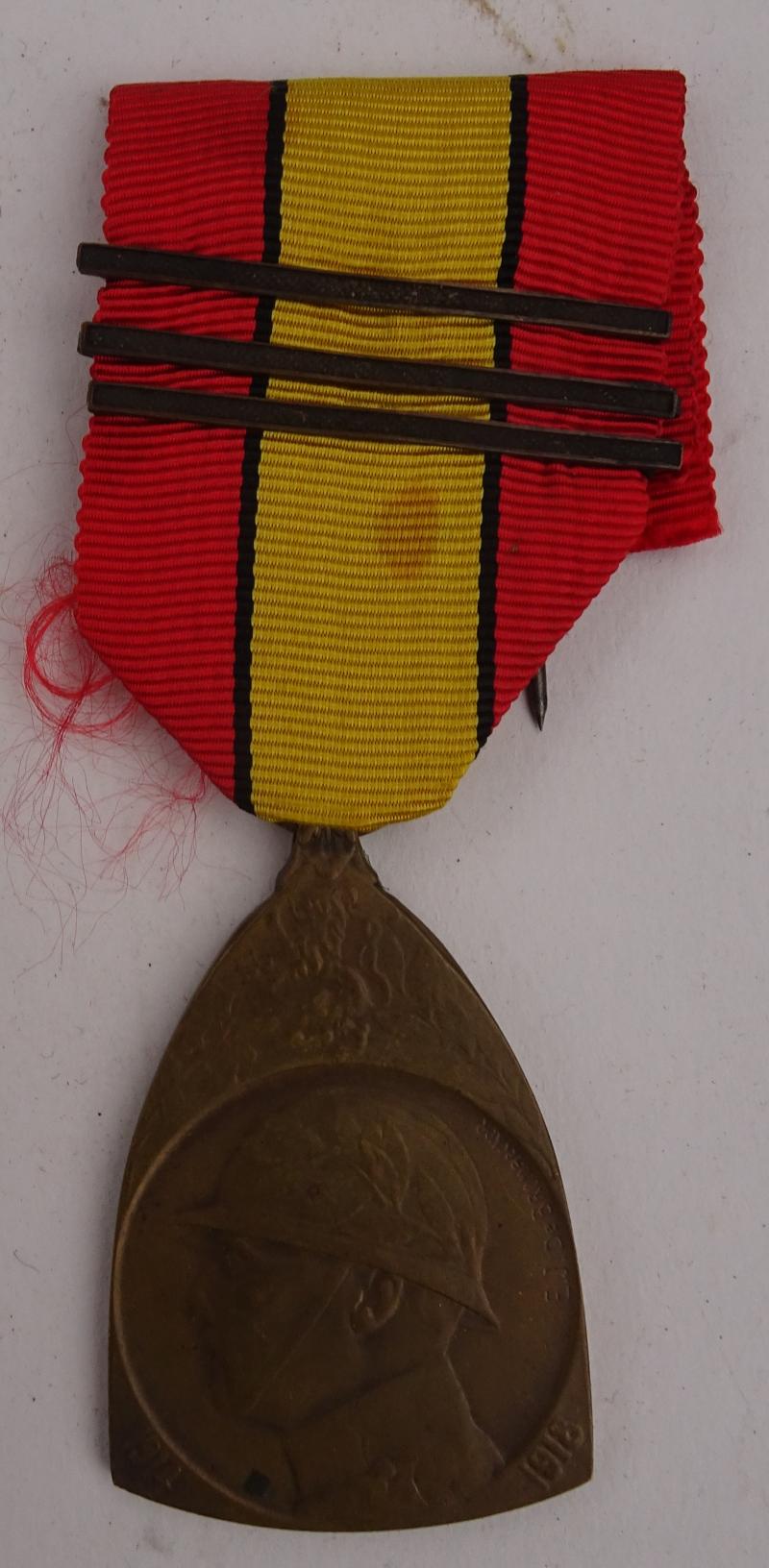 A Belgian Commemorative Medal of the 1914–1918 War