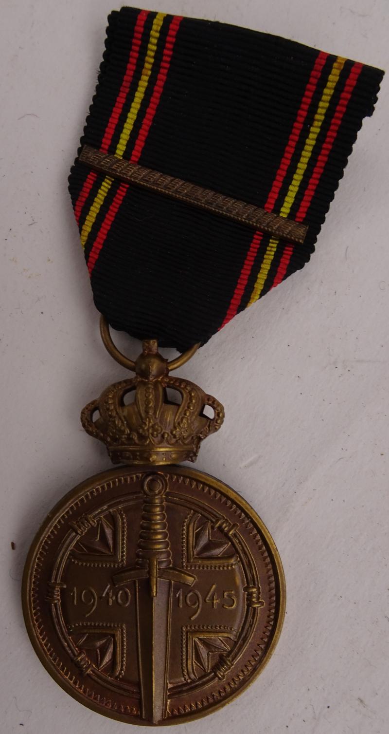 a Belgium Ww2 Medal PoW Prisoners War 1940 1945