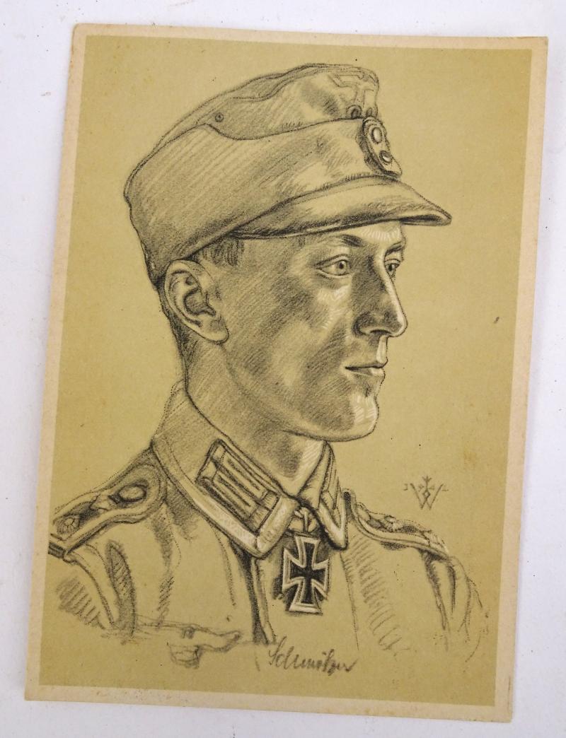 AVK Militaria | a german ww2 pre-war drawn post