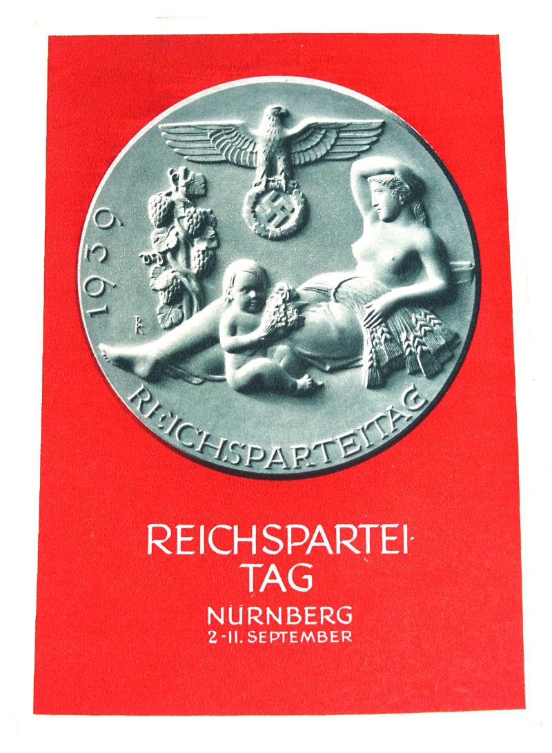 a reichsparteitag 1939 postcard