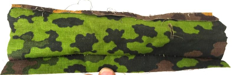 fabric from the waffen ss in oak camo