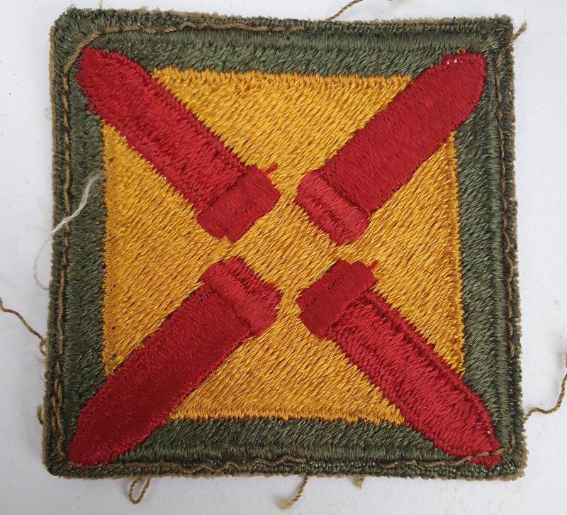U S 4th Coast Artillery Cloth Patch
