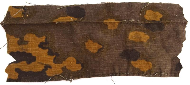 fabric from the waffen ss in oak camo