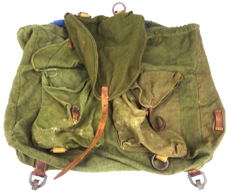wehrmacht backpack in used condition