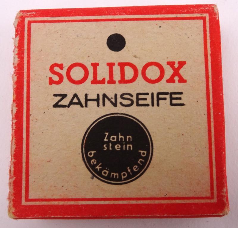 a package of German Tooth Paste