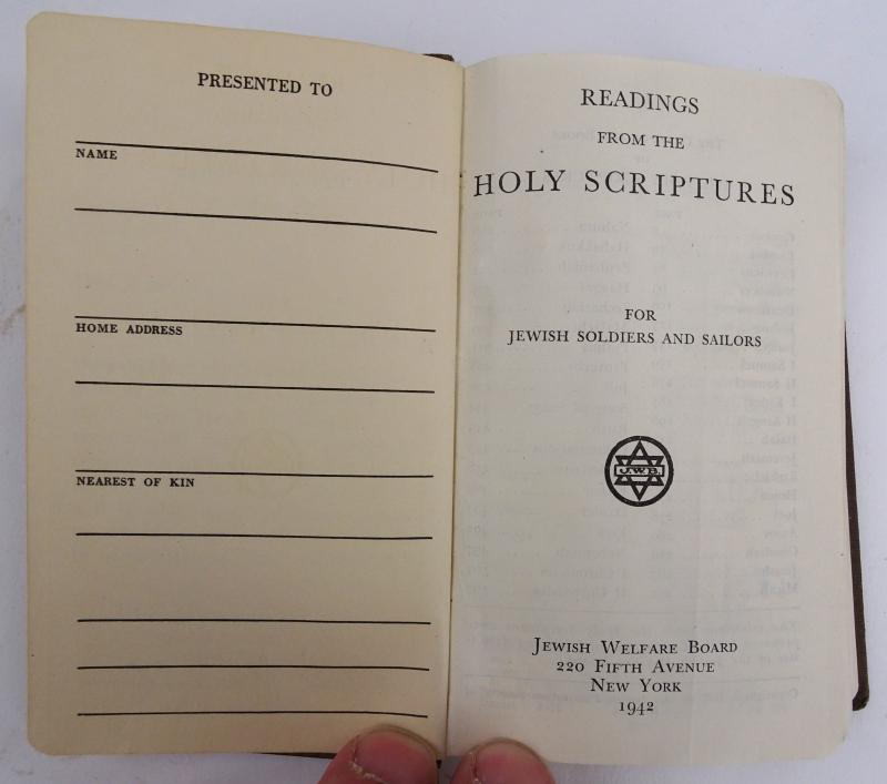 a us reading from the holy scriptures for jewish soldiers and sailors