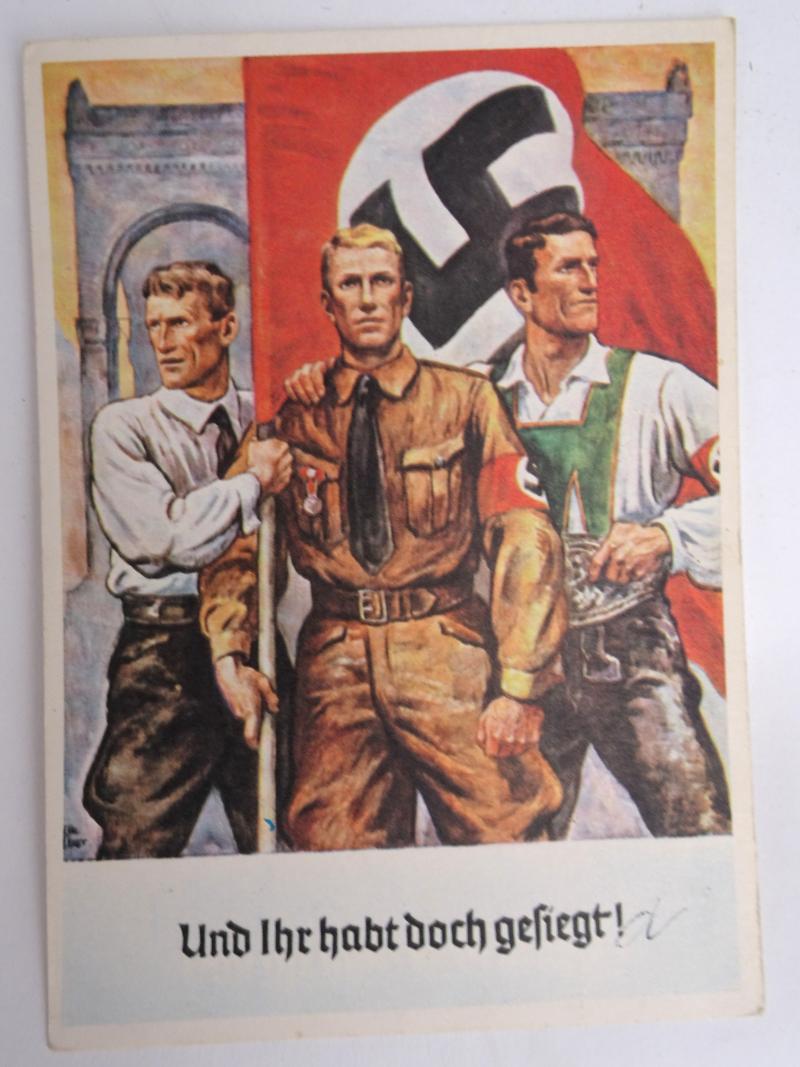 a german ww2 pre-war post card
