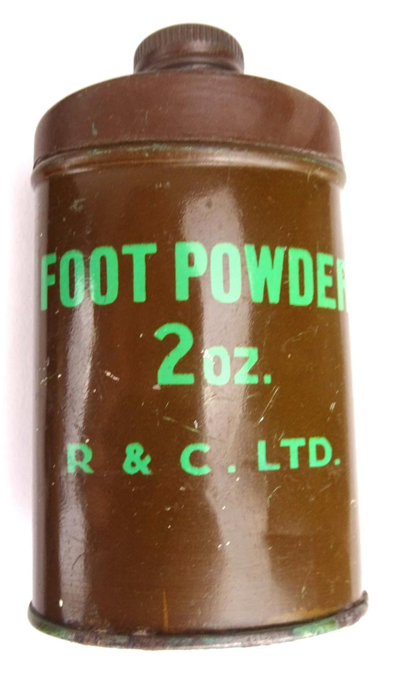 a britisch ww2 foot powder 2 oz