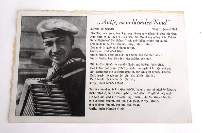 a german ww2 postcard