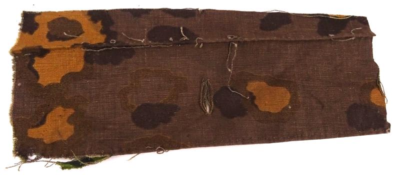 fabric from the waffen ss in oak camo