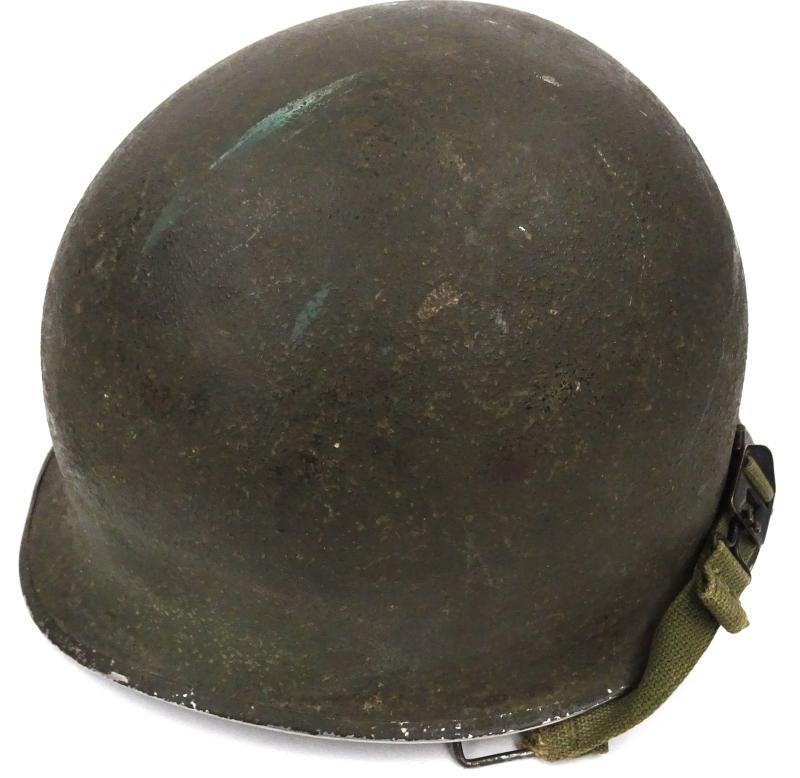 a us m1c airborne helmet with westinghouse liner