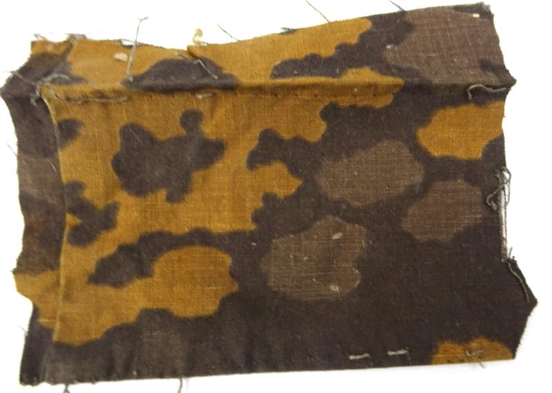 fabric from the waffen ss in oak camo