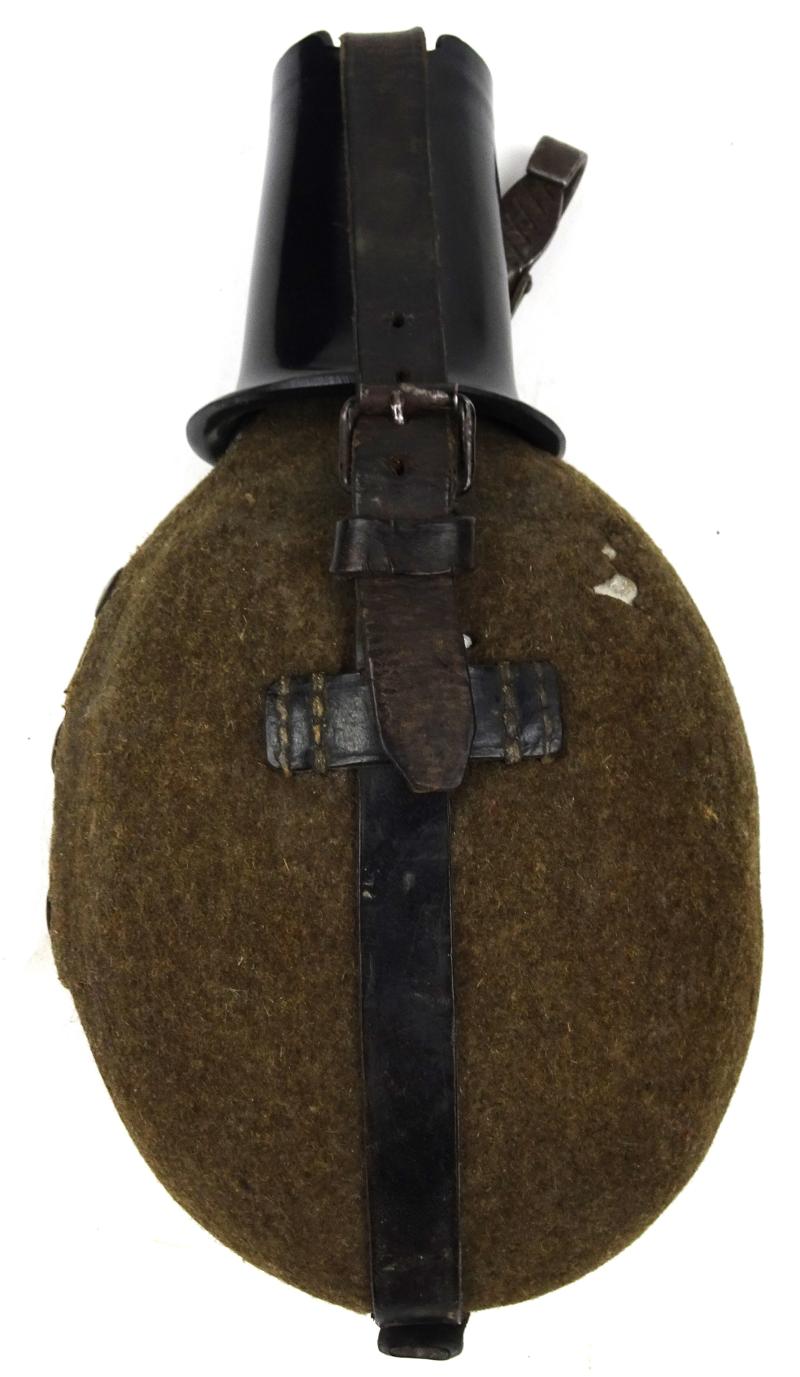 in salty  condition Wehrmacht M31 canteen with Bakelite  cup